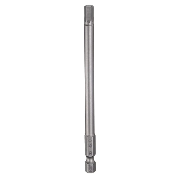Uxcell H5.0 Hex Head Drill Bit Wrench 5mm Metric Flat Tip 1/4" Hex Shank 110mm (4.3") Long Magnetic Hexagonal Screw Driver Socket Screwdriver Bits