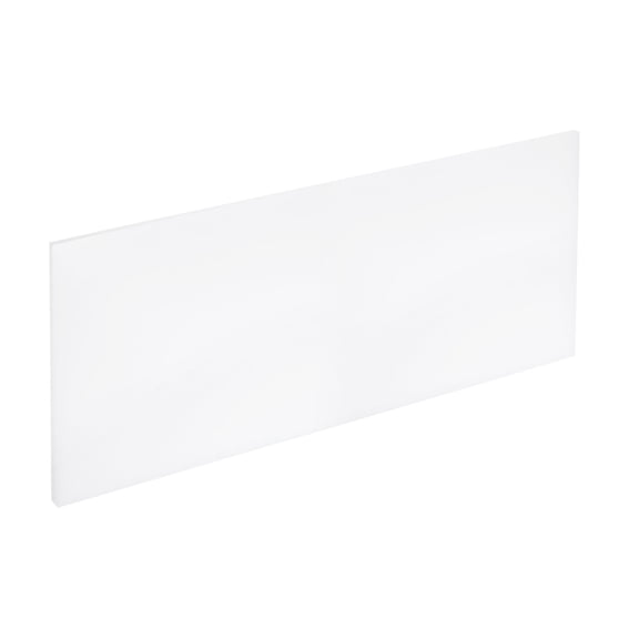 Uxcell HDPE Plastic Sheet 1/4" Thick, 10" x 24" High Density Polyethylene Blocks, White