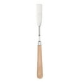 thumbnail image 1 of Uxcell HM#17 Palette Knife 17mm Width Stainless Steel Spatula Painting Pallet Knife with Wood Handle for Oil Painting Acrylic Canvas Mixing Spreading, 1 of 6