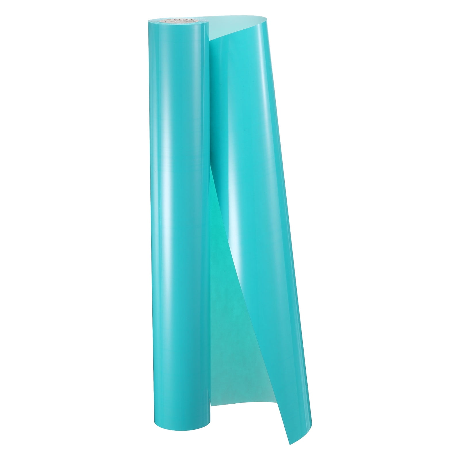 Uxcell HTV Heat Transfer Vinyl 11.8" x 15ft Roll PU Bright Sky Blue Iron on Vinyl for All Cutter Machine
