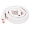 thumbnail image 1 of Uxcell HVAC Copper Pipe Insulation Foam Tube, 1/2", 3/4" ID 5ft Heat Preservation Insulated Tubing for Air Conditioning Mini Split Copper Line Set Water Pipes, White/Pink, 1 of 7