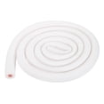 thumbnail image 1 of Uxcell HVAC Copper Pipe Insulation Foam Tube, 1/2" ID 8ft Heat Preservation Insulated Tubing for Air Conditioning Mini Split Copper Line Set Water Pipes, White/Pink, 1 of 7