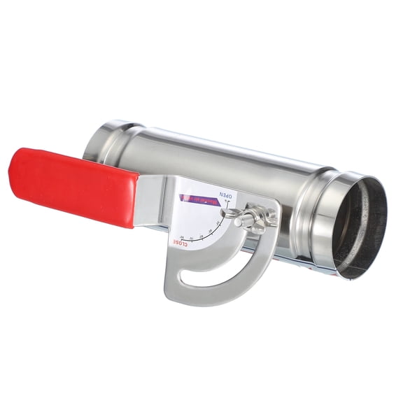 Uxcell HVAC Duct Manual Volume Backdraft Damper 2" Airflow Ducting Branch Vent Damper