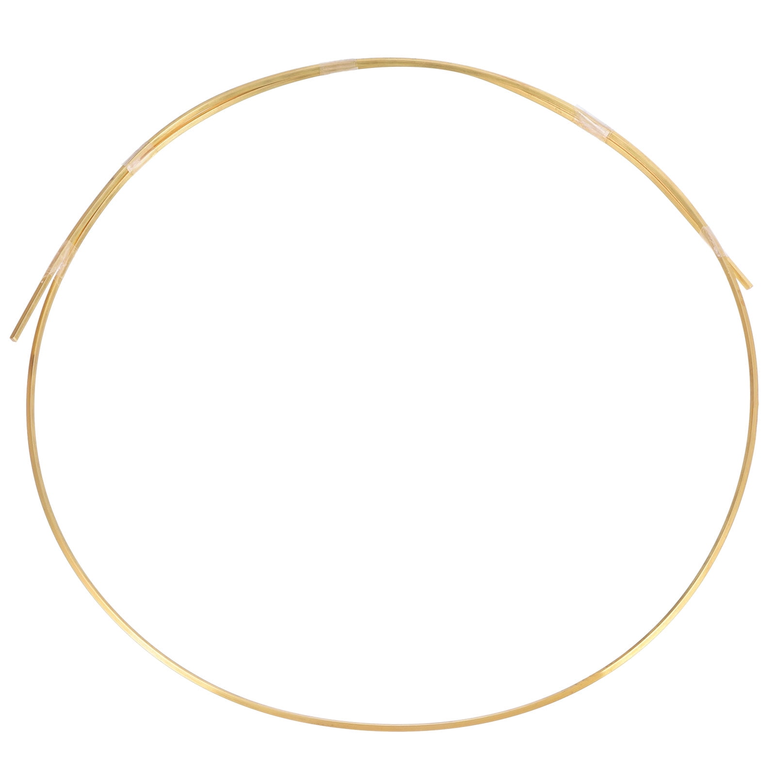 Uxcell Half Hard Brass Wire, 12Gauge/2mm 1m/3.28ft Pure Square Craft