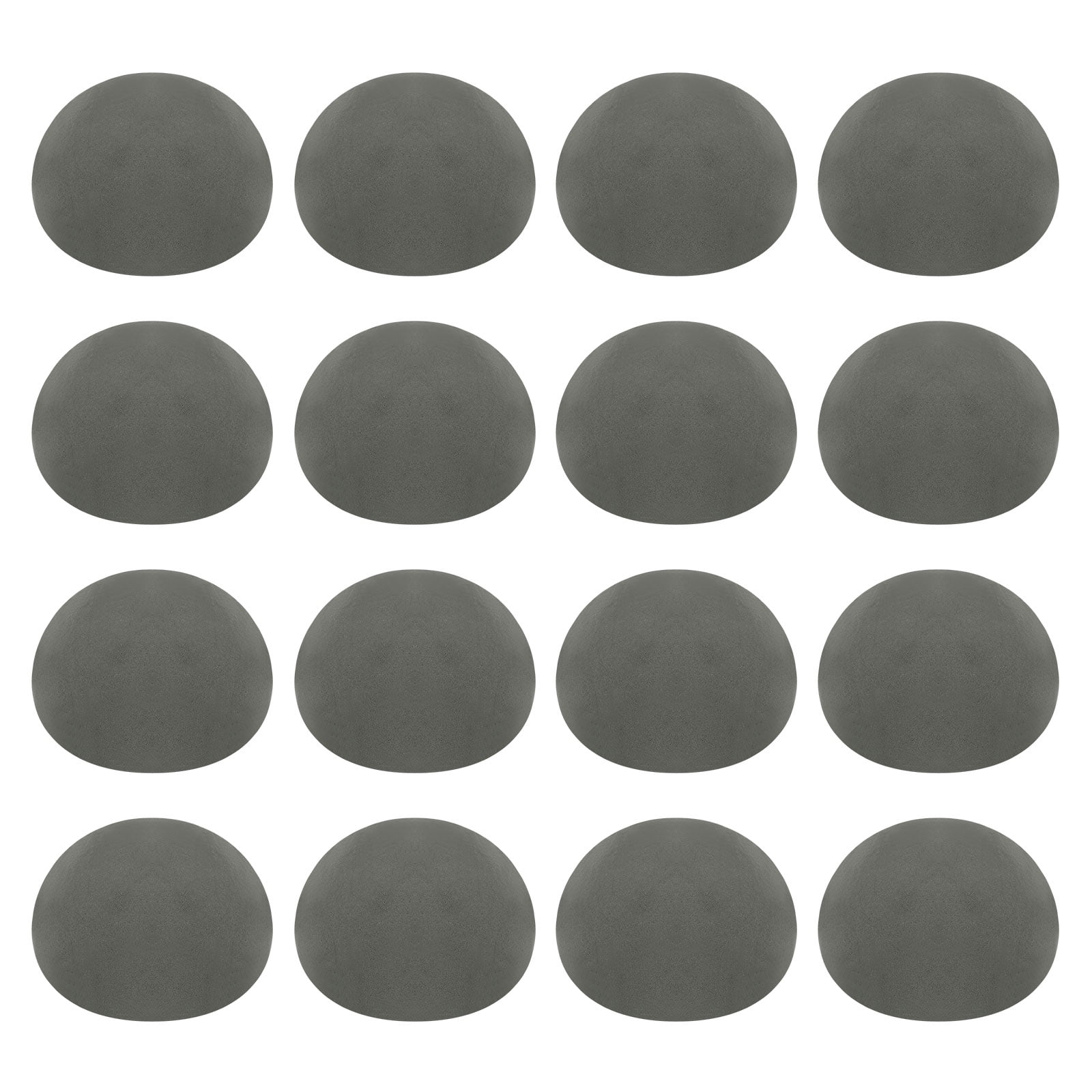 Uxcell Half Round Floral Foam 3.5" Dia Half Ball Floral Dry Foam Green Round Foam Blocks Craft Foam Green 16 Pack