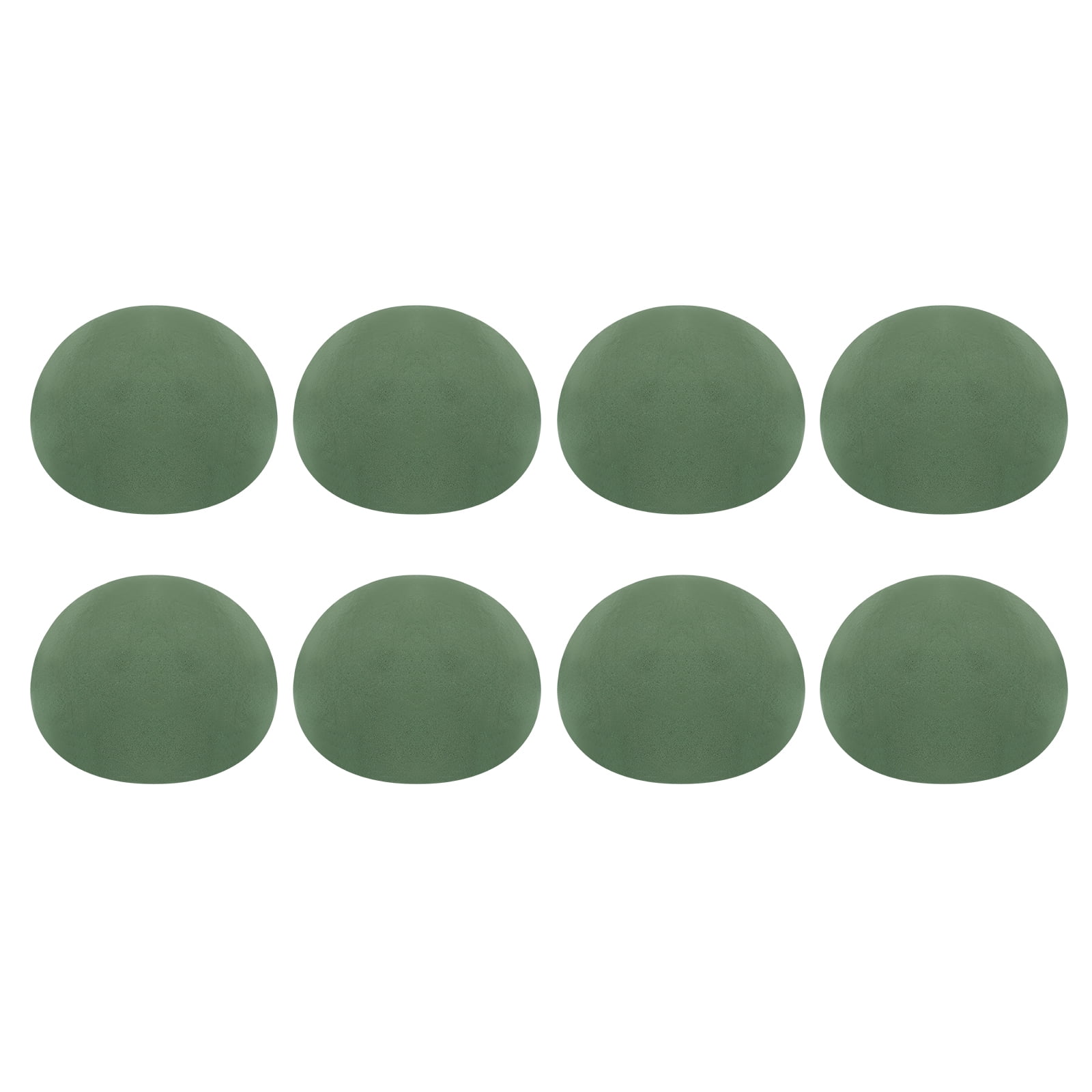 Uxcell Half Round Floral Foam, Dia Half Ball Floral Dry Foam Green ...