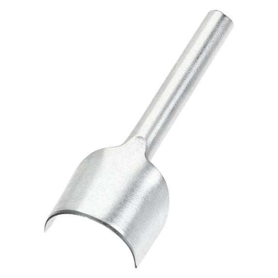 Uxcell Half-Round Shaped Leather Cutter Punch Strap End Punch Tool 1.38"