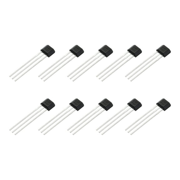 Uxcell Hall Effect Sensors, 10 Pack Magnetic Detector Hall Switch Single Pole Hall IC
