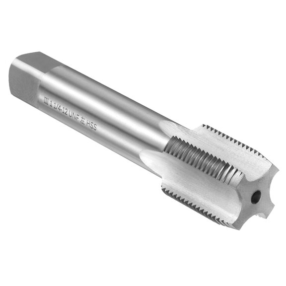 Uxcell Hand Bottom Tap 1-1/4"-12 UNF 2B Left Hand Thread Bottoming Tapping Thread