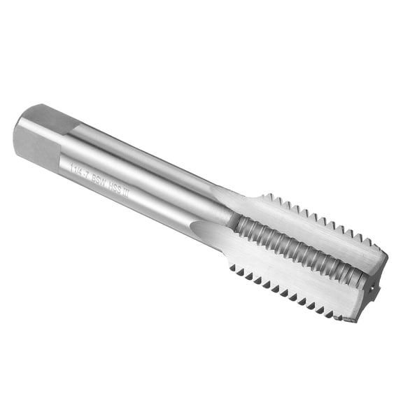 Uxcell Hand Bottom Tap 1"-1/4"-7 BSW 2B Bottoming Style Screw Tapping Threading Tool
