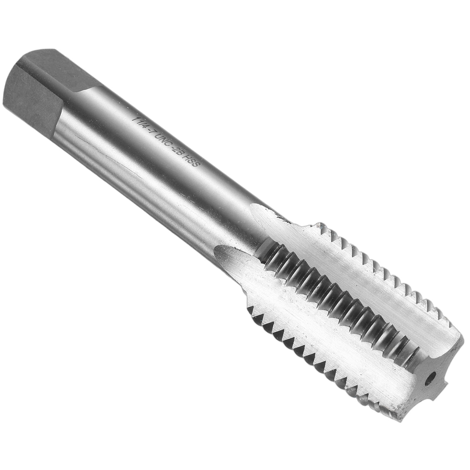Uxcell Hand Bottom Tap 1-1/4-7 UNC 2B Bottoming Style Screw Tapping ...