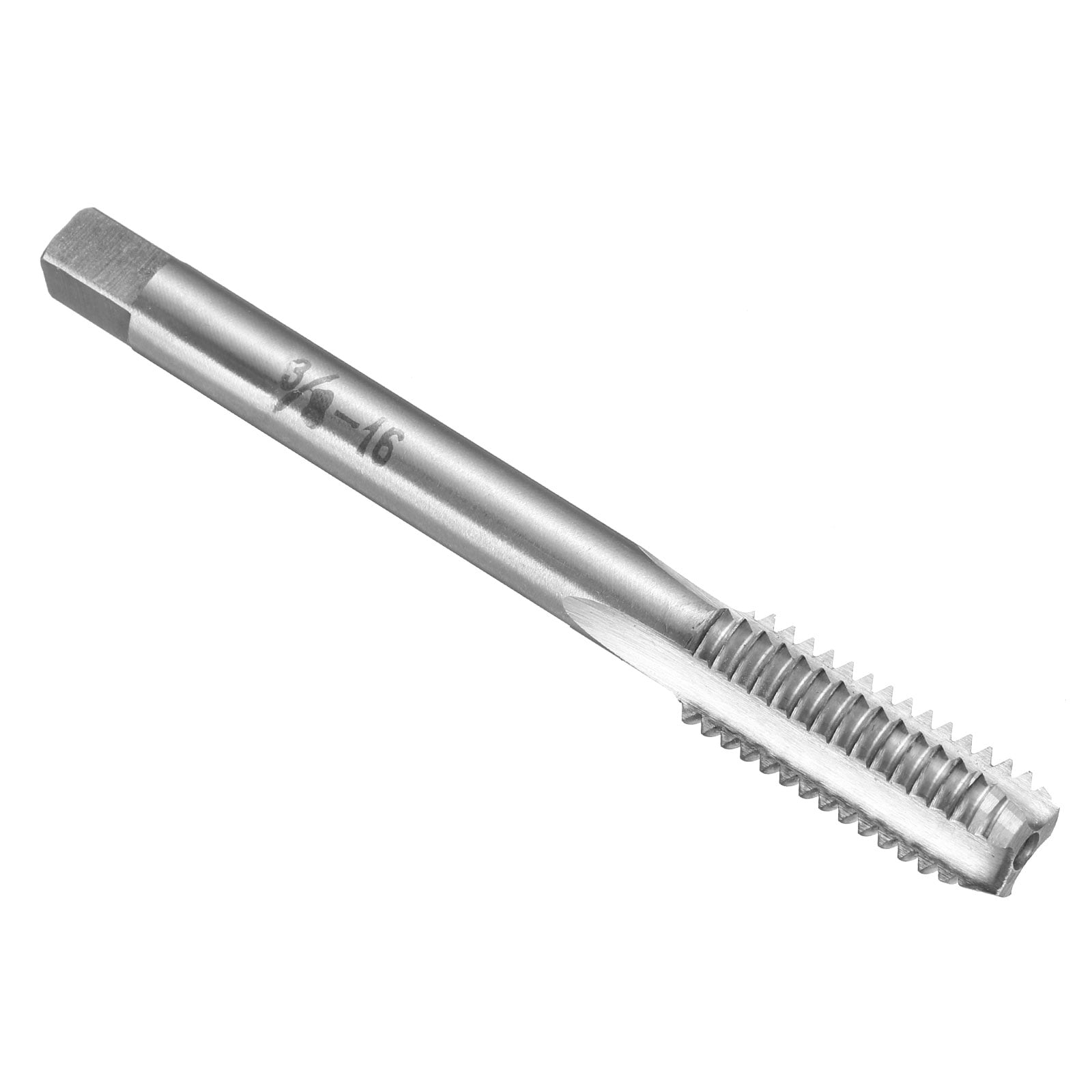 Uxcell Hand Bottom Tap 3/8-16 BSW 2B Bottoming Style Screw Tapping ...