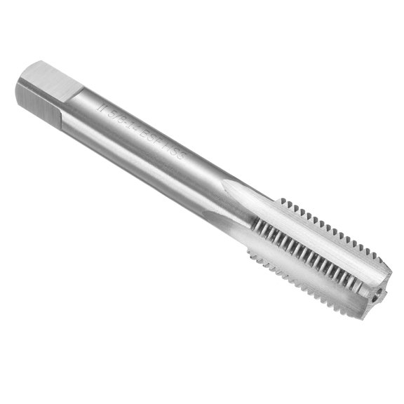 Uxcell Hand Bottom Tap 5/8-14 BSF 2B Bottoming Style Screw Tapping Threading Tool