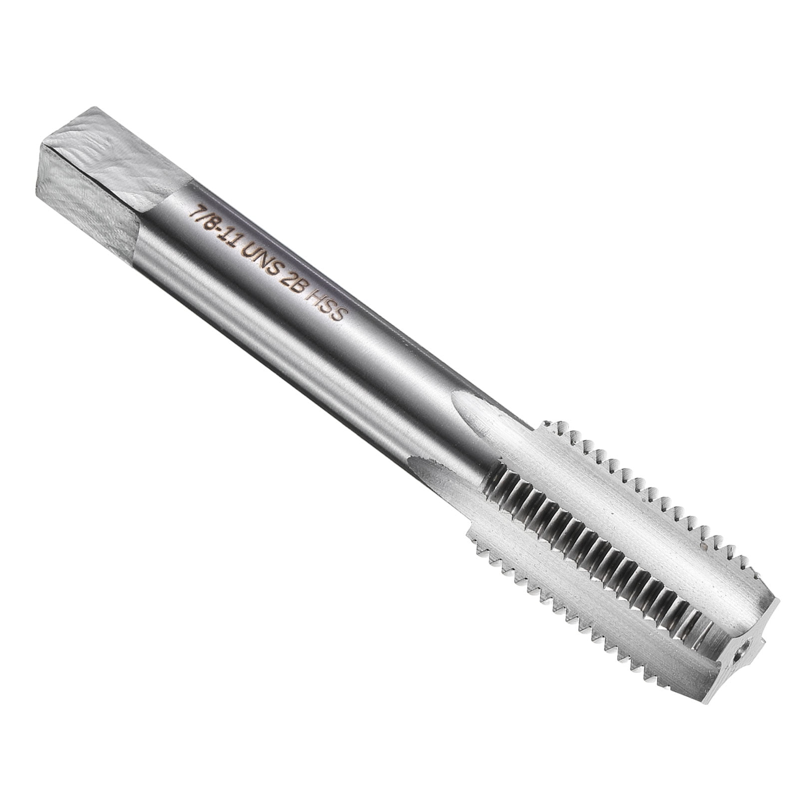 Uxcell Hand Bottom Tap 7/8-11 UNS 2B Bottoming Style Screw Tap ...