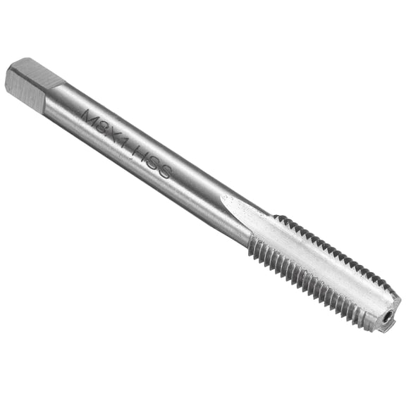 Uxcell Hand Bottom Tap M8 x 1 H2 Metric Bottoming Style Screw Tapping Threading Tool