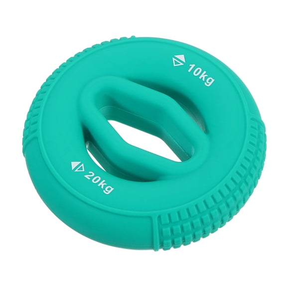 Uxcell Hand Grip Strengtheners, 10-20kg Silicone Grip Strength Training for Stress Relieve & Rock Climbing, Emerald