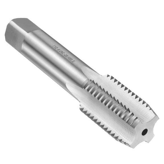 Uxcell Hand Plug Tap 1-1/2"-6 UNC 2B Left Hand Thread Screw Tapping Threading Tool