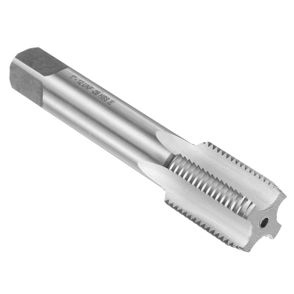 Uxcell Hand Plug Tap 1"-12 UNF 2B Left Hand Thread Screw Tapping Threading Tool