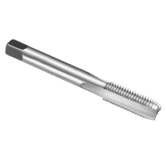 Uxcell Hand Plug Tap M14 x 1.5 H2 Metric Thread Taps Straight Flute Screw Tapping Threading Tool 9CrSi Alloy Tool Steel