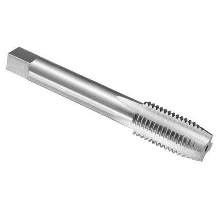 Uxcell Hand Plug Tap M16 x 2 H2 Metric Thread Taps Straight Flute Screw Tapping Threading Tool 9CrSi Alloy Tool Steel