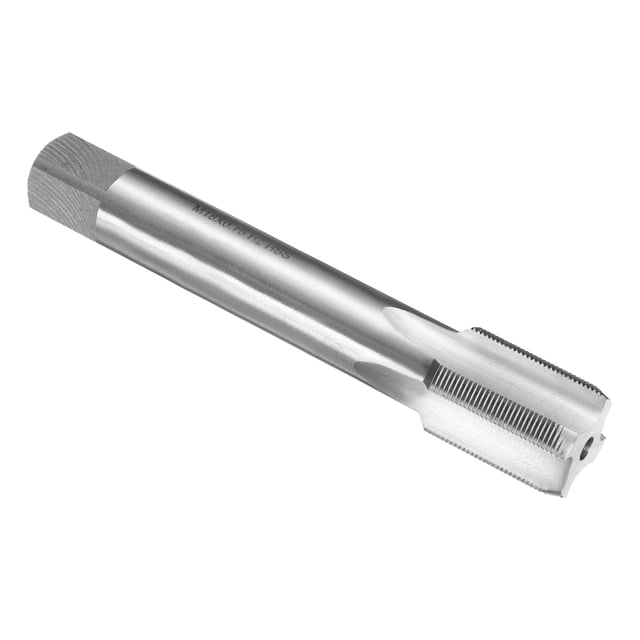 Uxcell M21 X 1.25 HSS Hand Plug Tap – 6542 High Speed Steel, Straight Flute, H2 Accuracy, Right Hand Thread, 115mm Length For Re-threading & New Threads