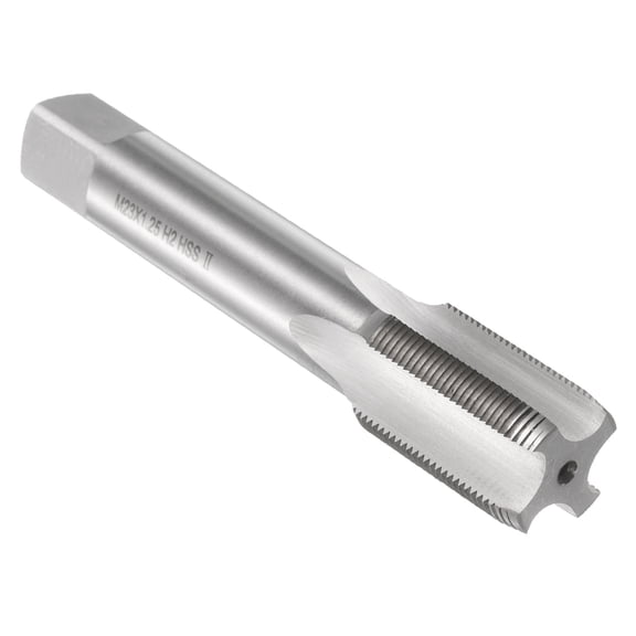 Uxcell Hand Plug Tap M23 x 1.25 H2 Thread Plug Style Screw Tapping Threading Tool