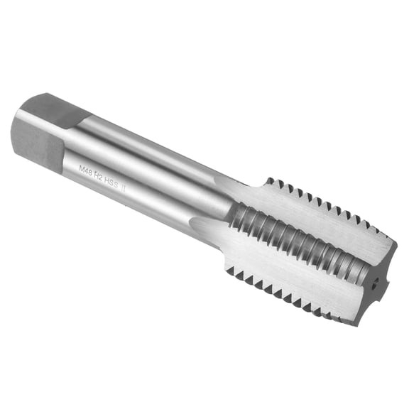 Uxcell Hand Plug Tap M48 x 5 H2 Thread Plug Style Screw Tapping Threading Tool