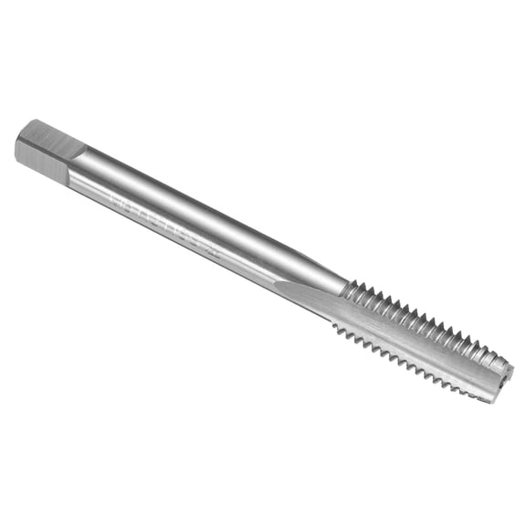 Uxcell Hand Plug Tap M8 x 1.25 H2 Metric Left Hand Thread Plug Style Taps Straight Flute Screw Tapping Threading Tool