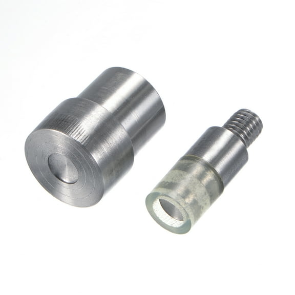 Uxcell Hand Press Machine Stud Carbon Steel and Rubber 8mm Rivet Setter Punch Dies Fasteners Tool Set