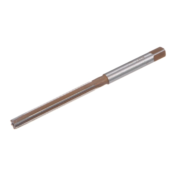 Uxcell Hand Reamer 6mm H7 Metric Reamer Bit Straight Flutes 9SiCr Alloy Steel Reaming Tool