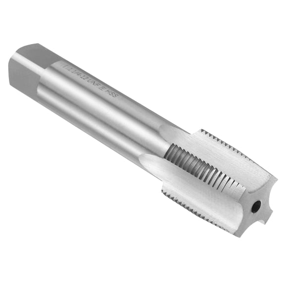Uxcell Hand Taper Tap 1-1/4"-12 UNF 2B Left Hand Thread Screw Tapping Threading Tool