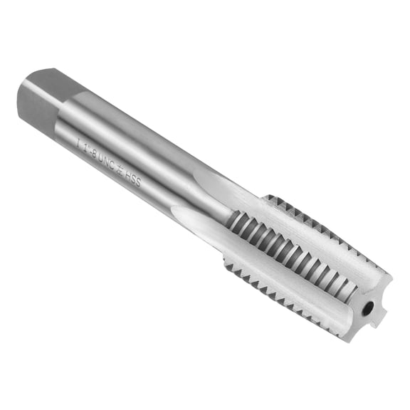 Uxcell Hand Taper Tap 1"-8 UNC 2B Left Hand Thread Screw Tapping Threading Tool