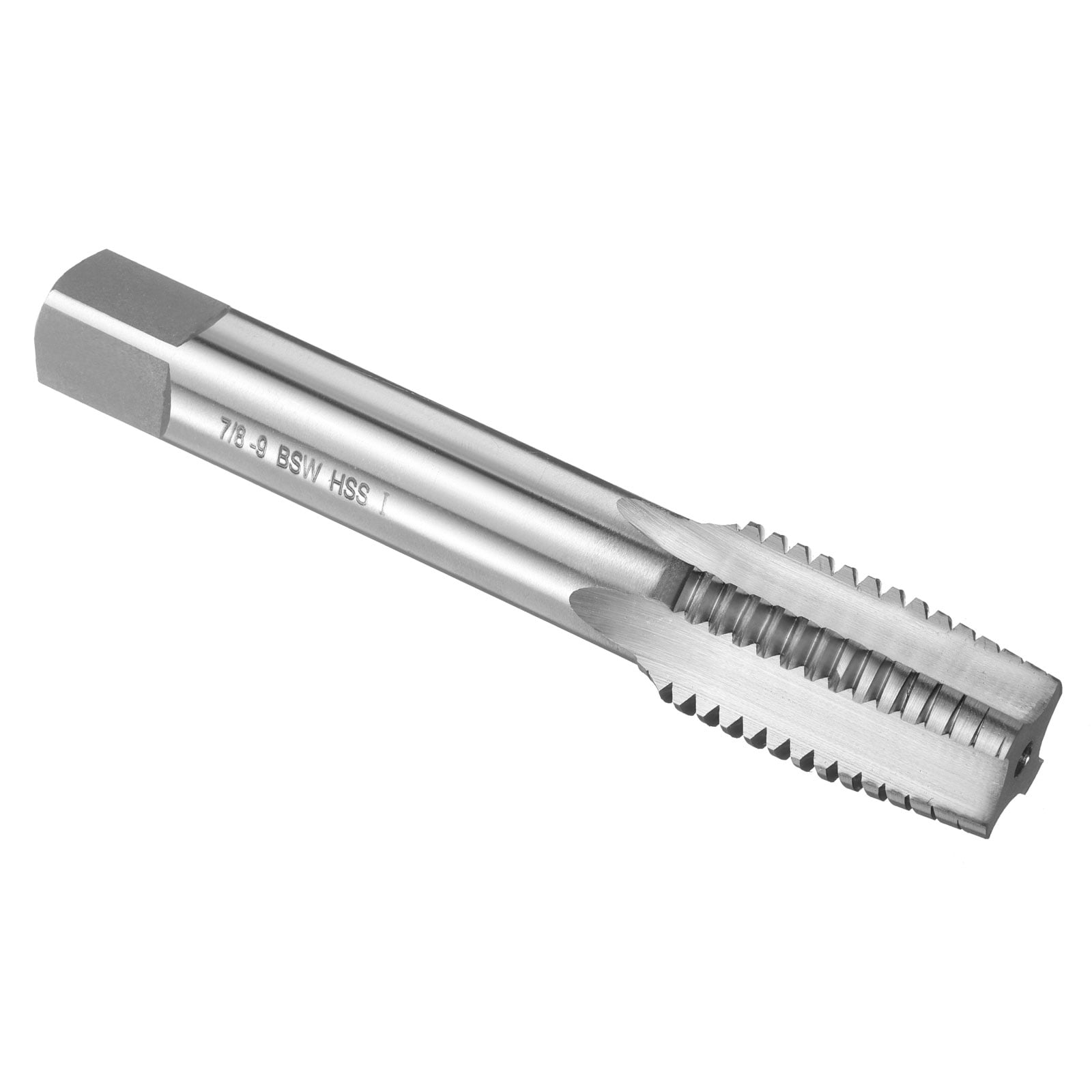 Uxcell Hand Taper Tap 7/8"-9 BSW Thread Taper Style Screw Tapping ...