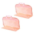 thumbnail image 1 of Uxcell Handbag Dust Bags, 2 Pack Clear Storage Organizer XL Size Dustproof Handbag Cover Protector, Pink, 1 of 6
