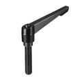 thumbnail image 1 of Uxcell Handle Adjustable Clamping Lever Threaded Push Button Ratchet Male Threaded Stud M16x63mm, 1 of 6