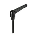 thumbnail image 1 of Uxcell Handle Adjustable Clamping Lever Threaded Push Button Ratchet Male Threaded Stud M6x32mm, 1 of 6