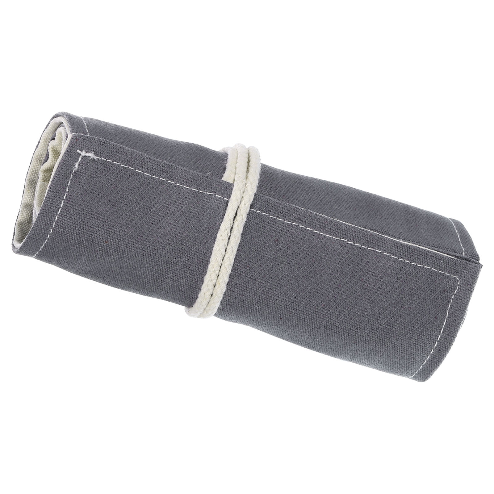 Canvas Pencil Wrap Roll Up Pencil Case Pen Holder Bag Storage Pouch Print with Custom Design