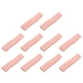 thumbnail image 1 of Uxcell Handmade Cloth Napkins Linen Napkins with Fringe Rustic Bulk Table Napkin Fabric Pink, 1 of 5