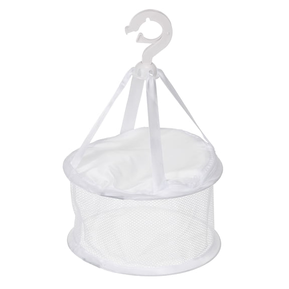 Uxcell Hanging Mesh Drying Rack Basket, Cosmetic Brushes Drying Net for Makeup Tools