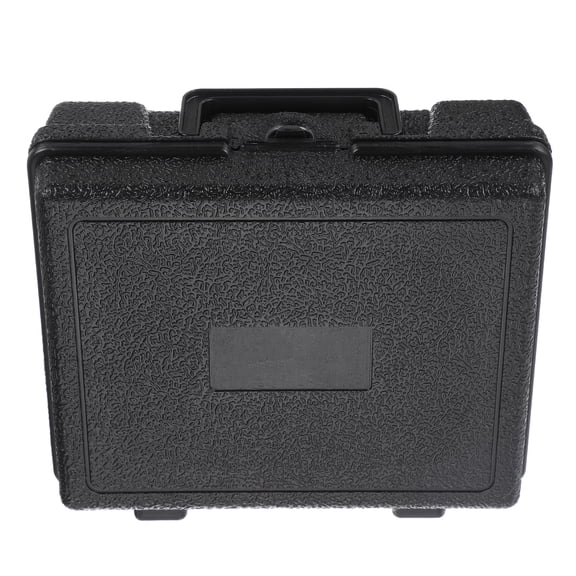 Uxcell Hard Carry Case 10" High-Density Polyethylene Empty Tool Box Blow Forming Tool Case for Household Workshop