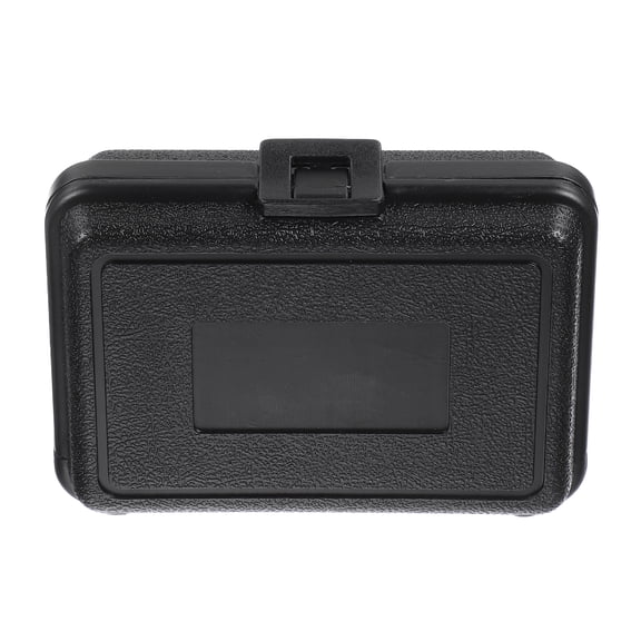 Uxcell Hard Carry Case 6.5" High-Density Polyethylene Empty Tool Box Blow Forming Tool Case for Household Workshop