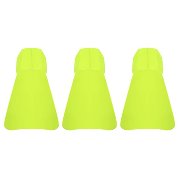 Uxcell Hard Hat Sun Shade, 3 Pack Neck Shade Cooling Skull Cap for Riding, Fluorescent Green