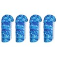 thumbnail image 1 of Uxcell Hard Hat Sun Shade, 4 Pack Cooling Skull Cap Quick Dry Neck Shade Cap for Men Women, Camo Blue, 1 of 6