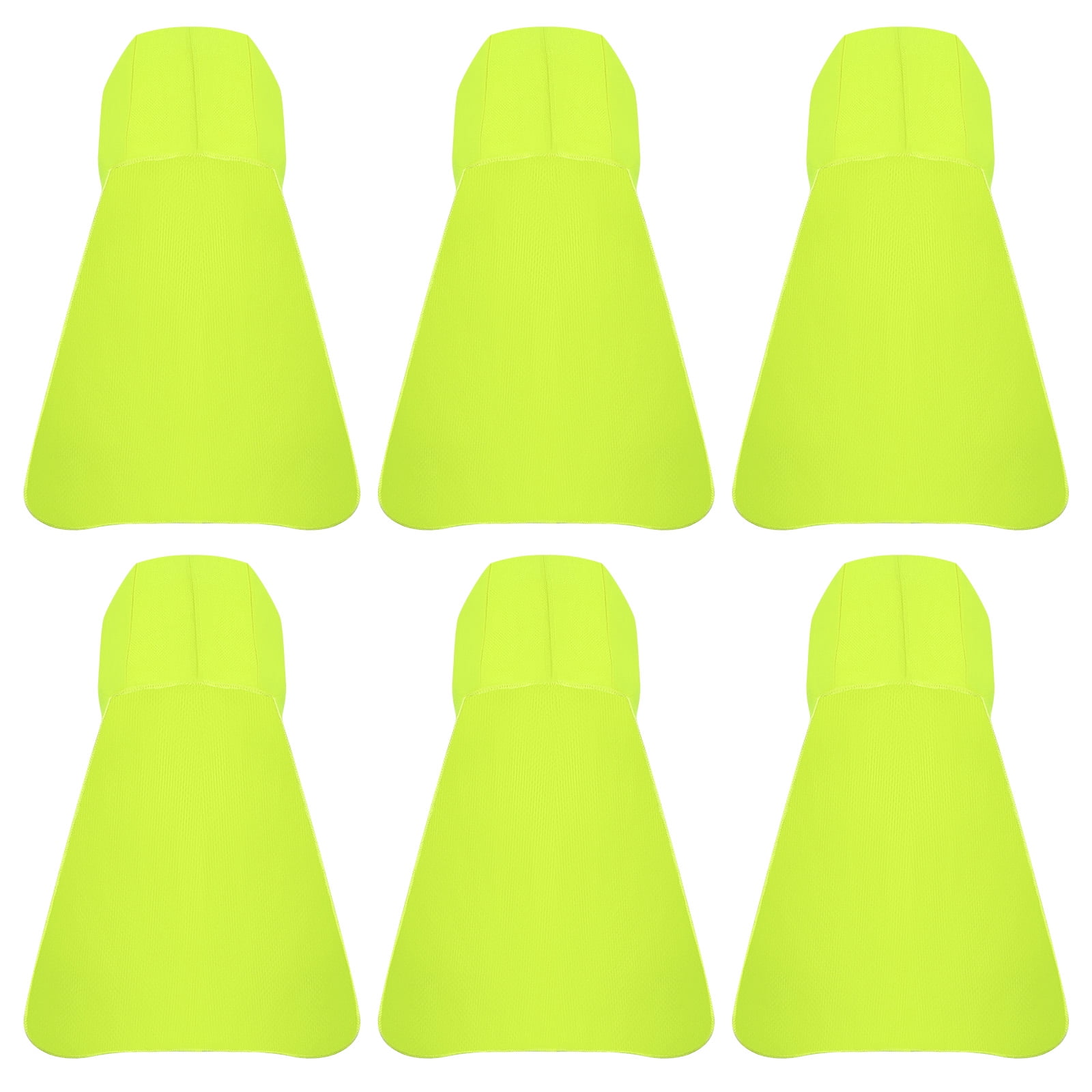 Uxcell Hard Hat Sun Shade, 6 Pack Neck Shade Cooling Skull Cap for