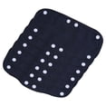 thumbnail image 1 of Uxcell Hard Hat Sweatband Cotton Hard Hat Liner Snap Button Helmet Forehead Sweating Pads Dark Blue 6 Pack, 1 of 6