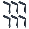 thumbnail image 1 of Head Ties Headbands, 6 Pcs Ninja Karate Headband Adjustable Sports Tie for Men Women Running Tennis Yoga, Navy Blue, 1 of 7