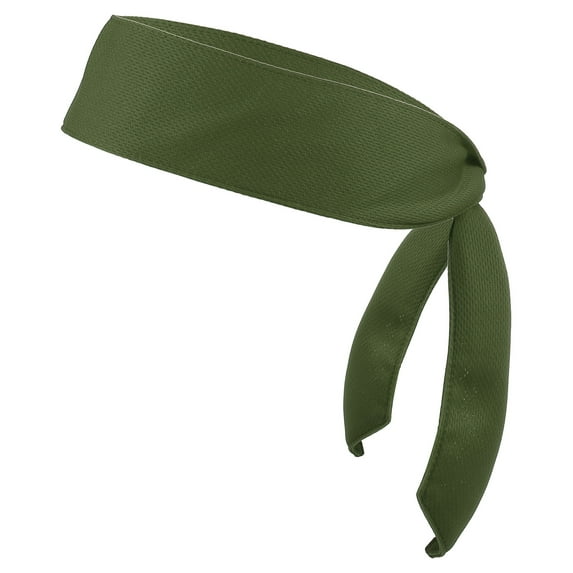 Uxcell Head Ties Headband Ninja Karate Headband Adjustable Sports Tie Back Deep Green