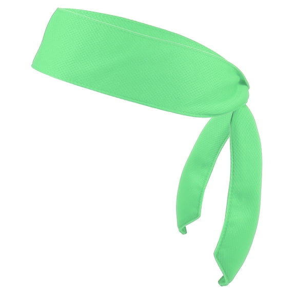 Uxcell Head Ties Headband Ninja Karate Headband Adjustable Sports Tie Back Light Green