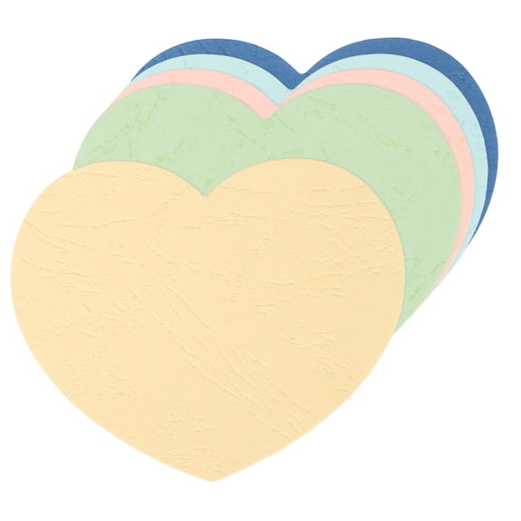 Uxcell Heart Cutouts, Cut-Outs Paper Heart Shaped Die Cut Paper Cards Classroom Decor for Valentine's Day, Bulletin Board Light Blue, Light Green, Sky Blue, Pink, Beige 3 x 2.5 Inch