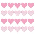 thumbnail image 1 of Uxcell Hearts Patches Pink Iron-On Patch Sew Embroidered Applique 2.8x2.68 Inch Clothing Repair Backpack 20Pcs, 1 of 6